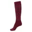 Cavallo Sioux Unisex Long Functional Socks - Dark Red